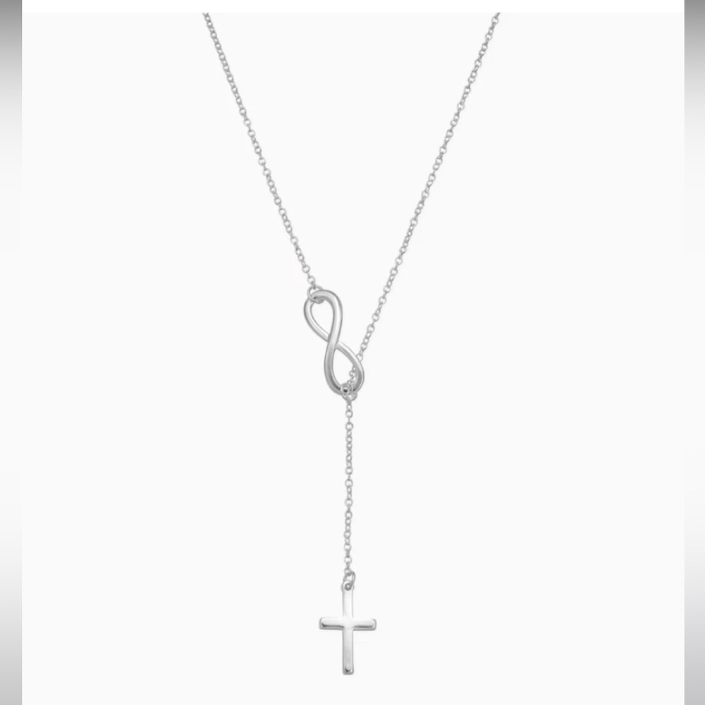 NWOT Infinity Cross Necklace